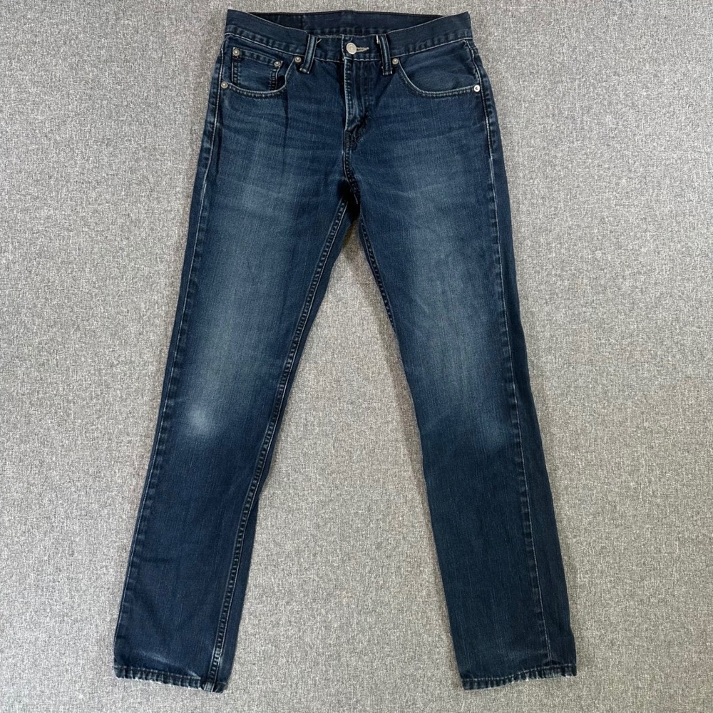 Levis 511 Slim Fit Jeans Mens 30x32 Dark Wash Indigo Cotton Denim Pants 511-0712